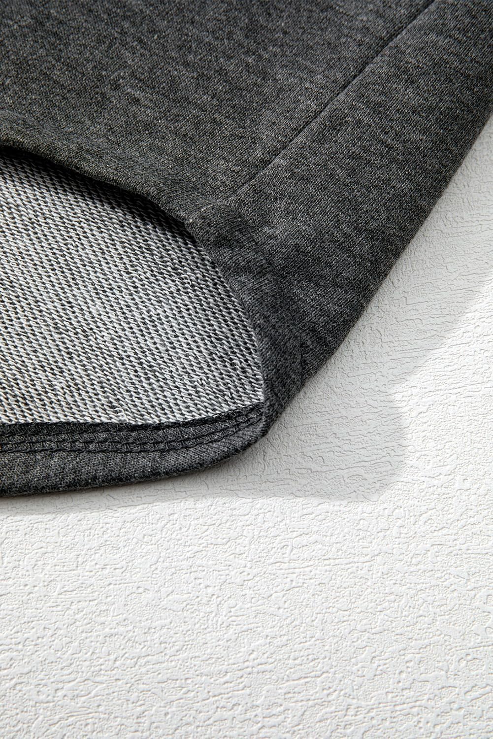 Oversized Sweatshirt for Women Loose Fit Casual Long Sleeve Button Hooded Sweatshirts Hoodies with Pocket