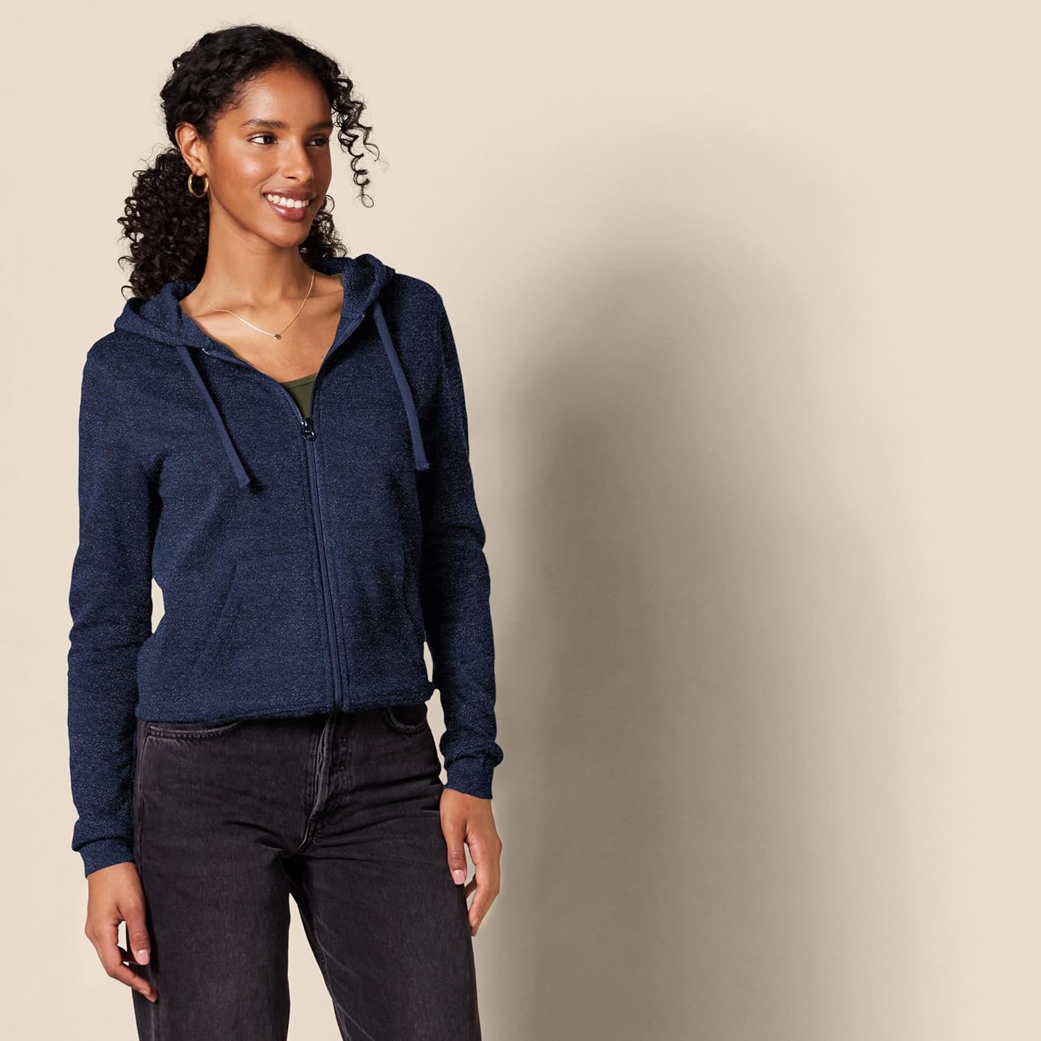 Women's Fleece Full-Zip Hoodie (Available in Plus Size)
