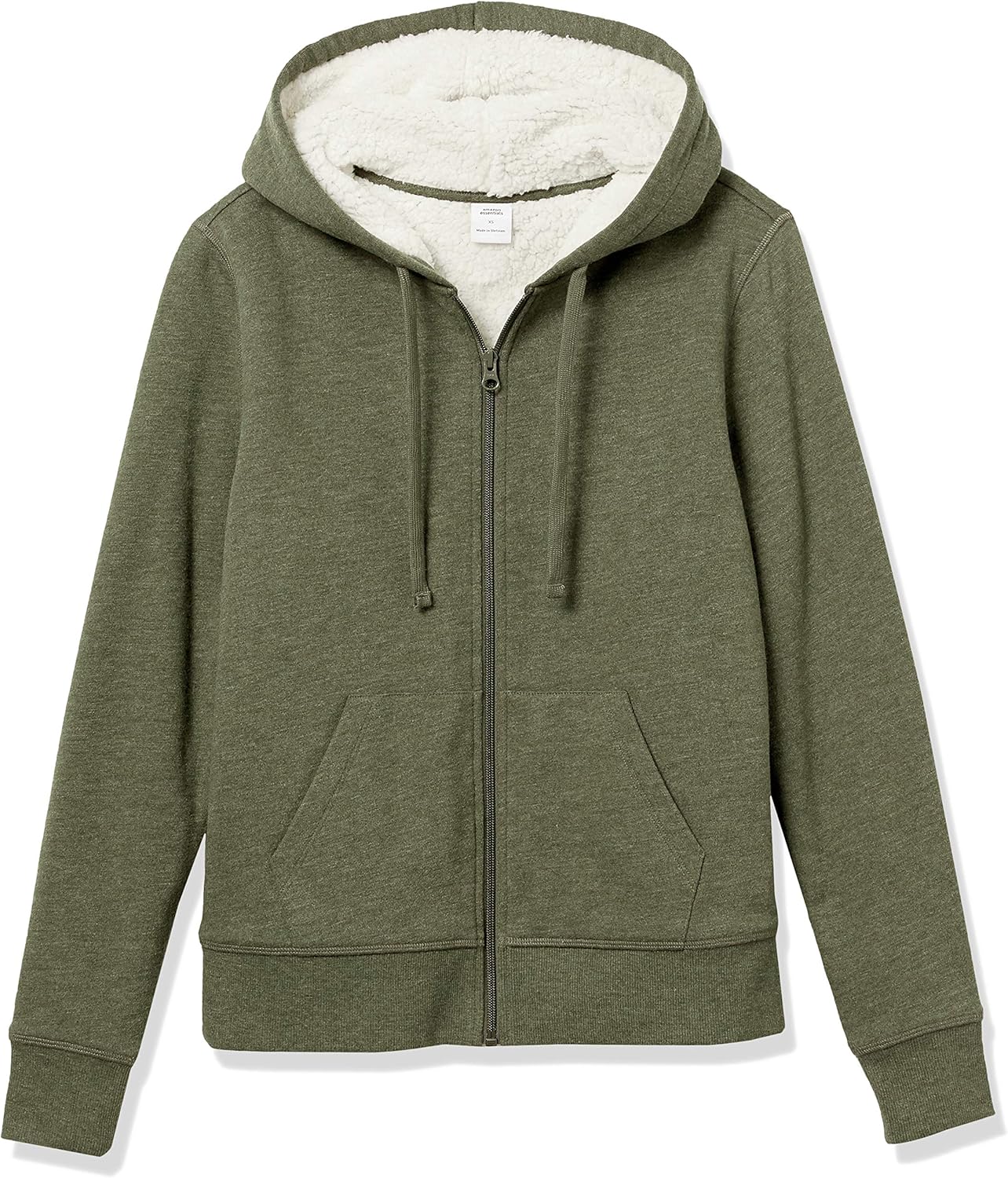 Women's Sherpa-Lined Fleece Full-Zip Hooded Jacket (Available in Plus Size)