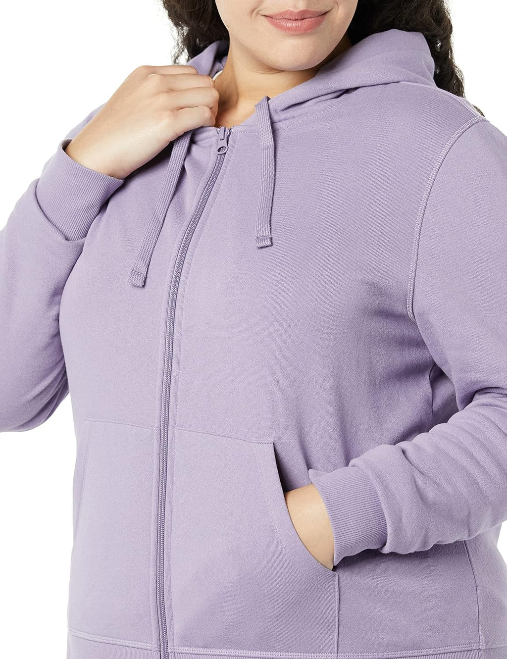 Women's Fleece Full-Zip Hoodie (Available in Plus Size)