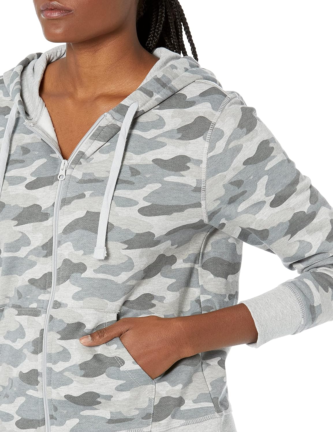 Women's Fleece Full-Zip Hoodie (Available in Plus Size)