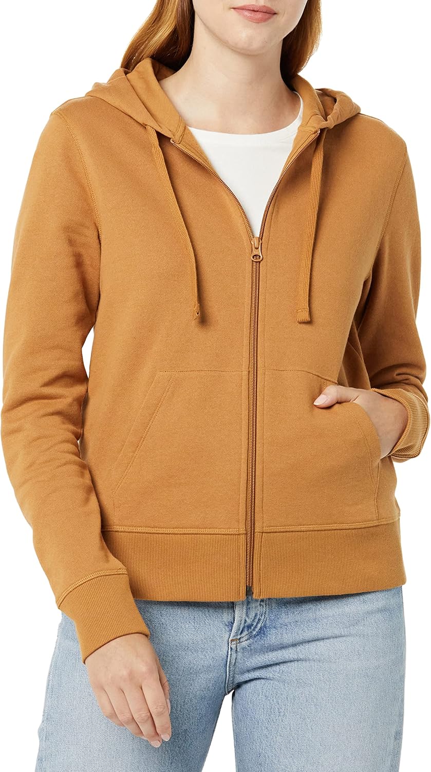 Women's Fleece Full-Zip Hoodie (Available in Plus Size)