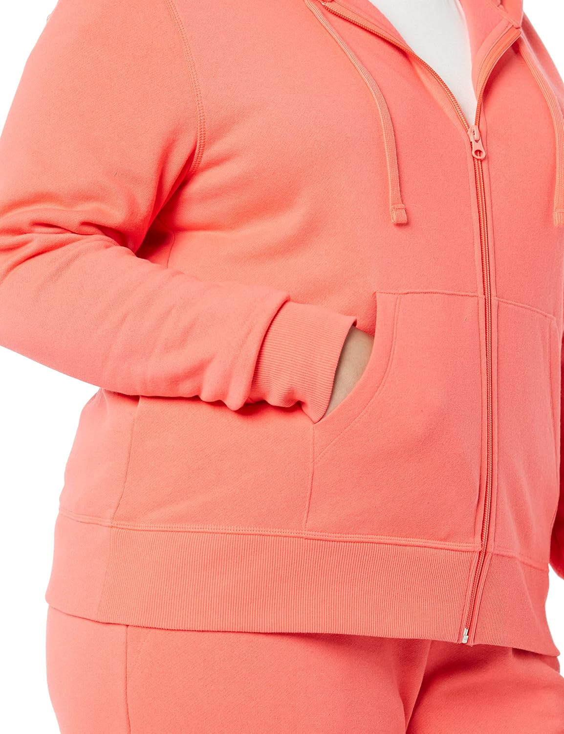 Women's Fleece Full-Zip Hoodie (Available in Plus Size)
