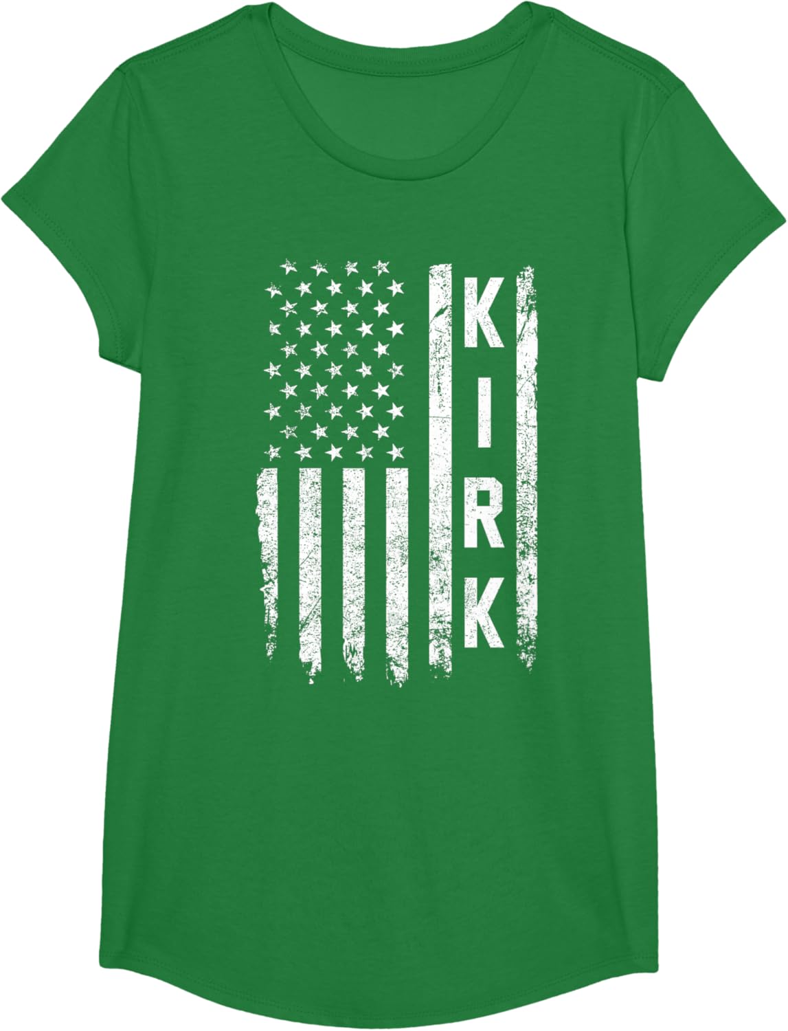 Retro Vintage Kirk US Flag T-Shirt
