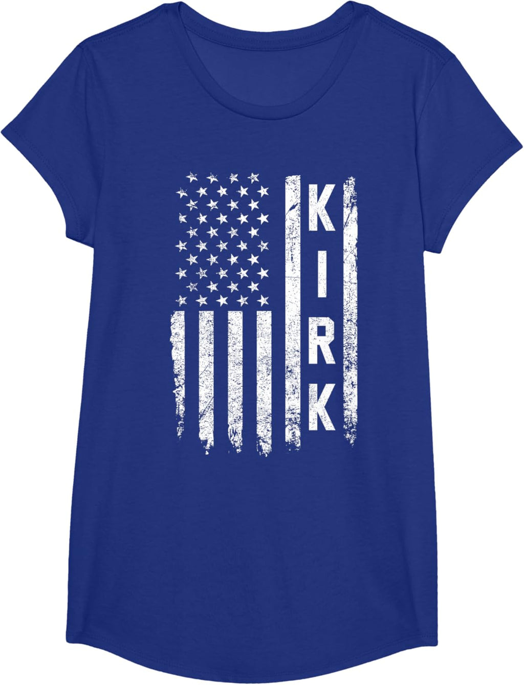 Retro Vintage Kirk US Flag T-Shirt