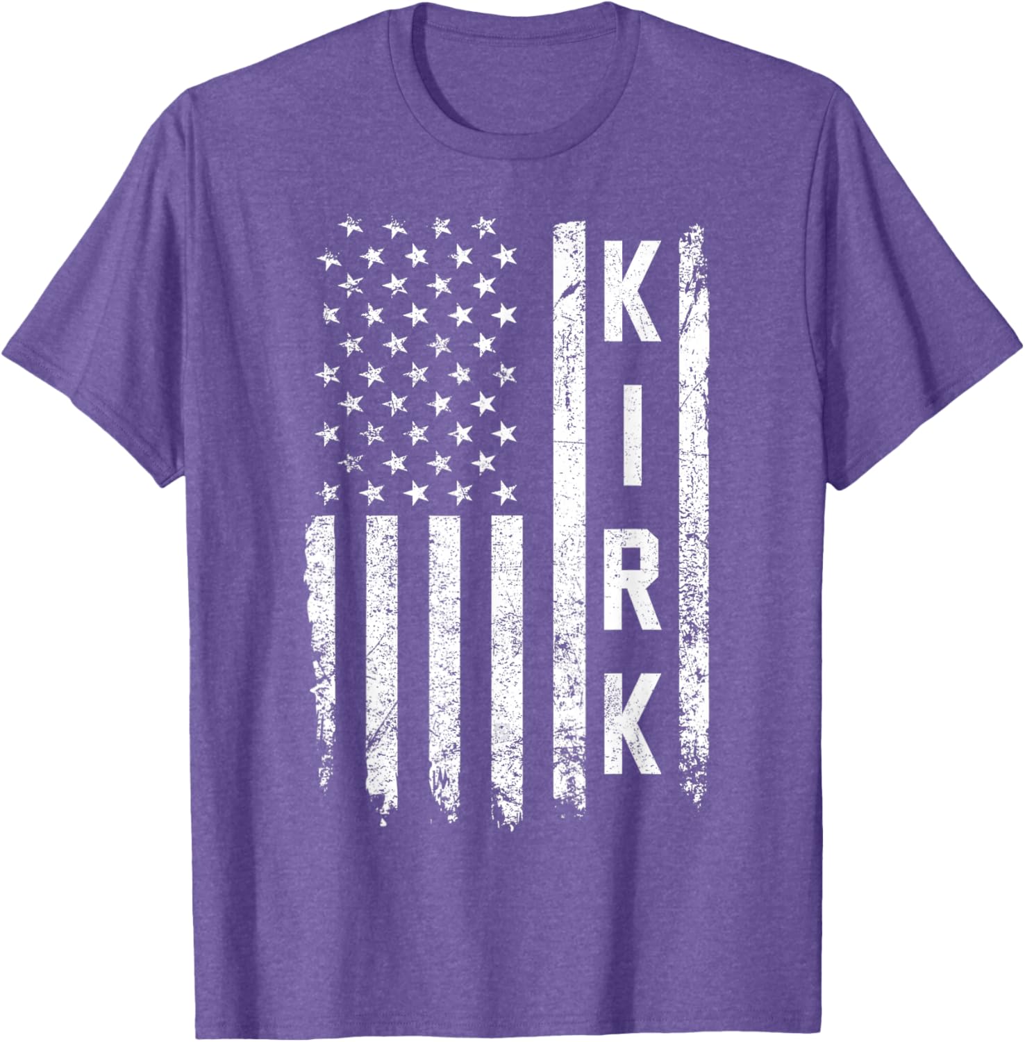 Retro Vintage Kirk US Flag T-Shirt