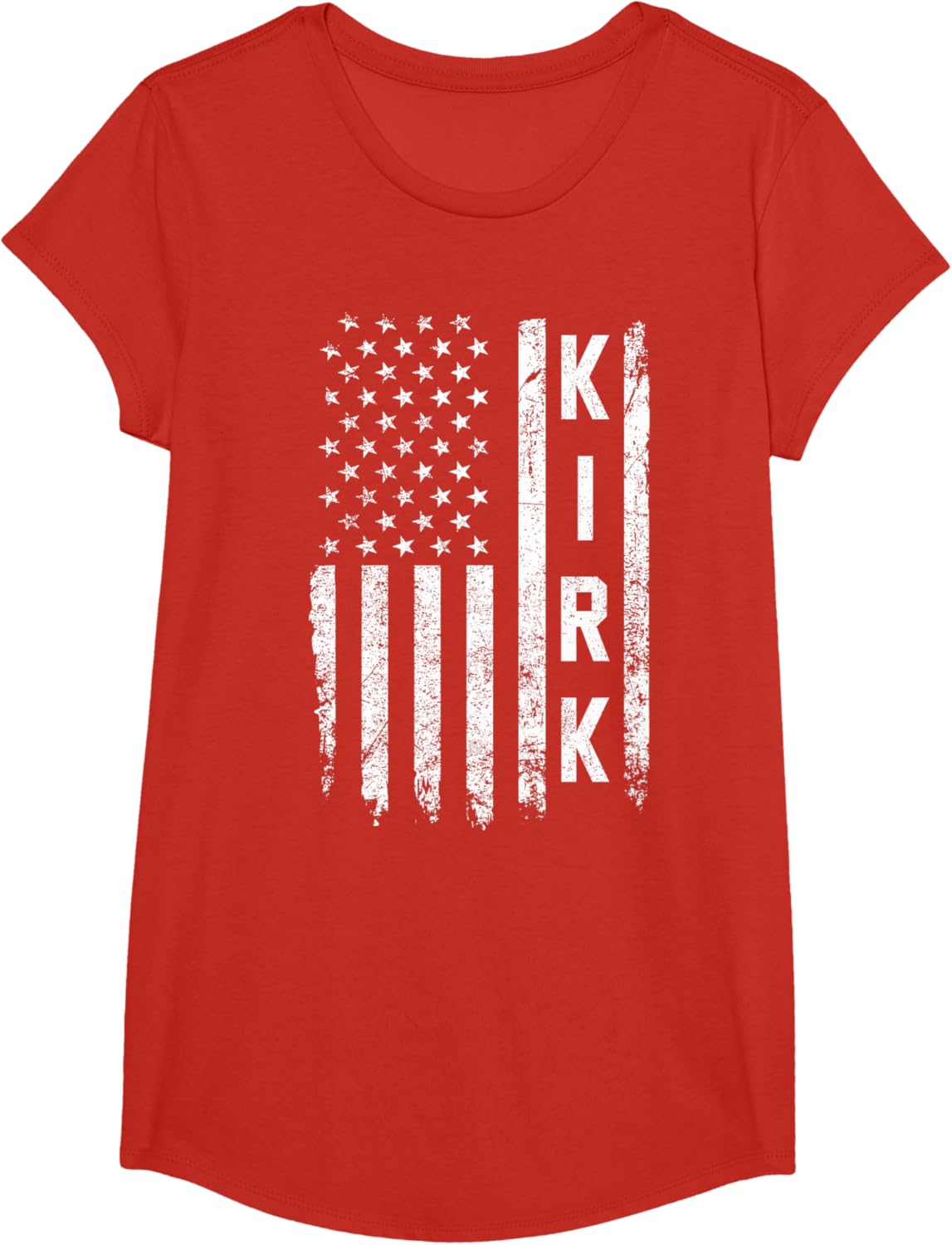 Retro Vintage Kirk US Flag T-Shirt