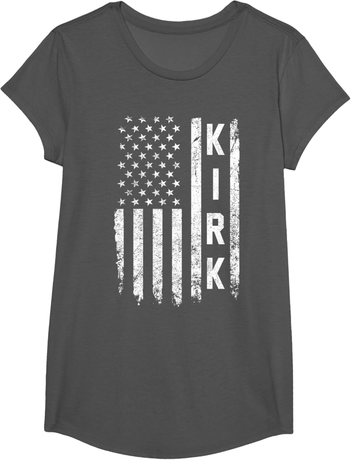 Retro Vintage Kirk US Flag T-Shirt