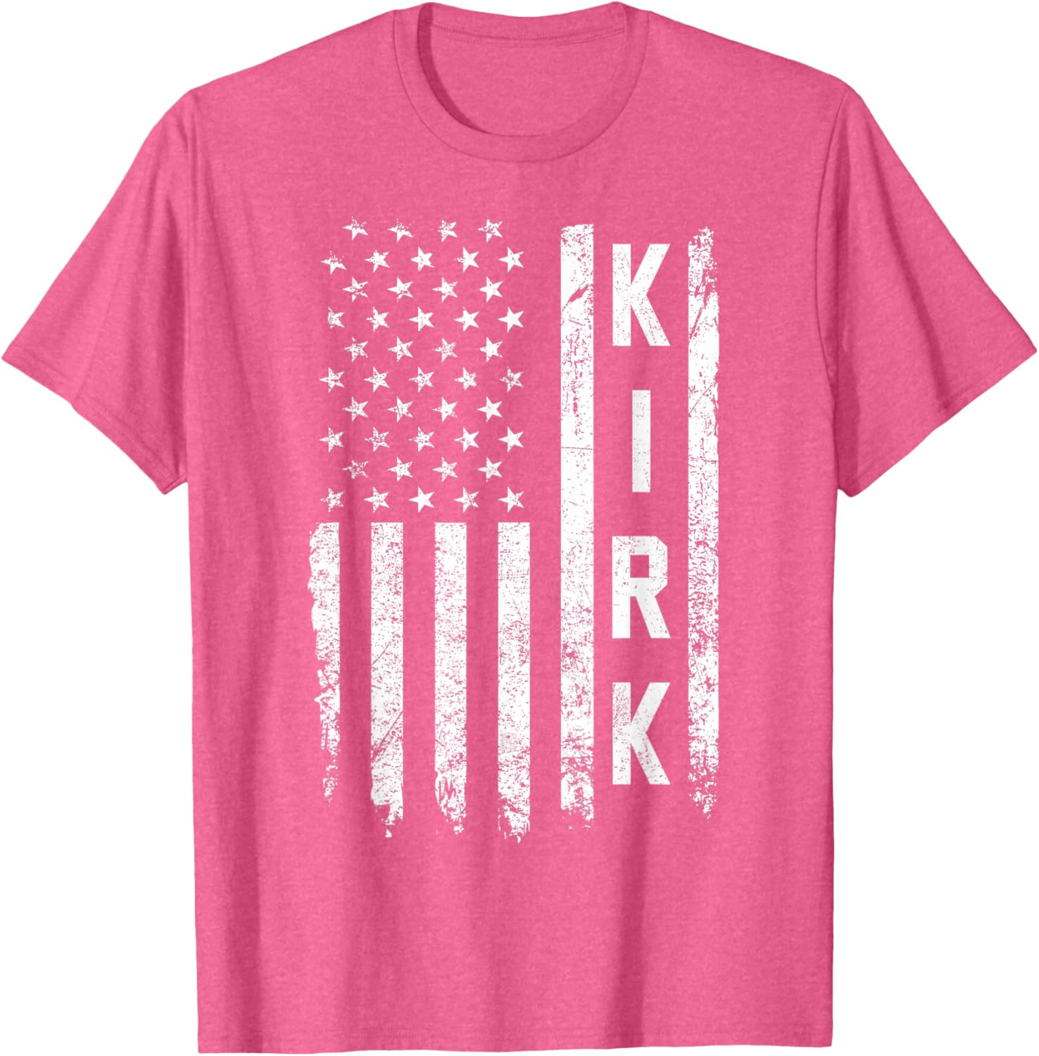Retro Vintage Kirk US Flag T-Shirt