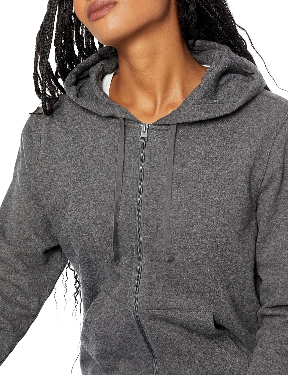 Women's Fleece Full-Zip Hoodie (Available in Plus Size)