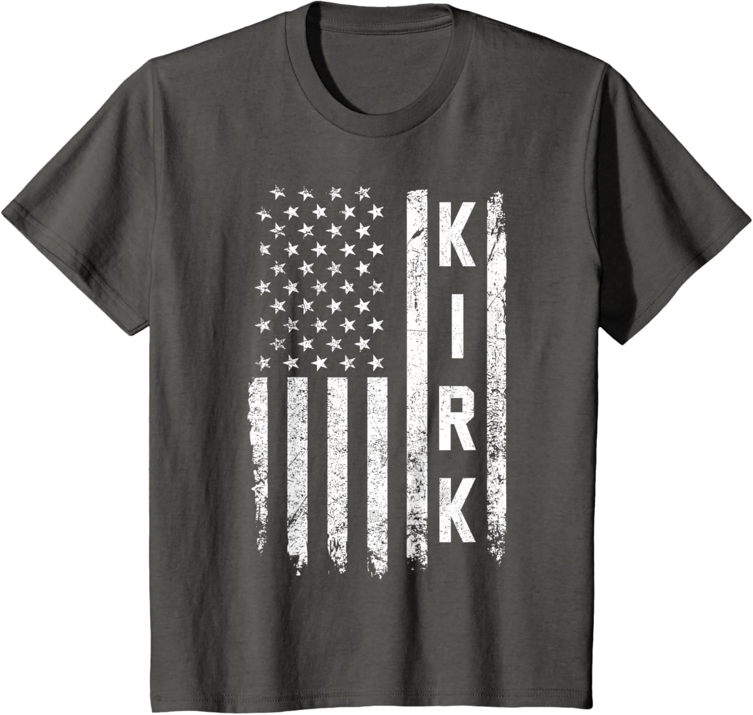 Retro Vintage Kirk US Flag T-Shirt