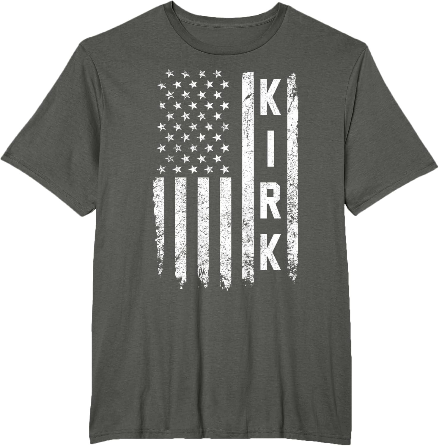 Retro Vintage Kirk US Flag T-Shirt