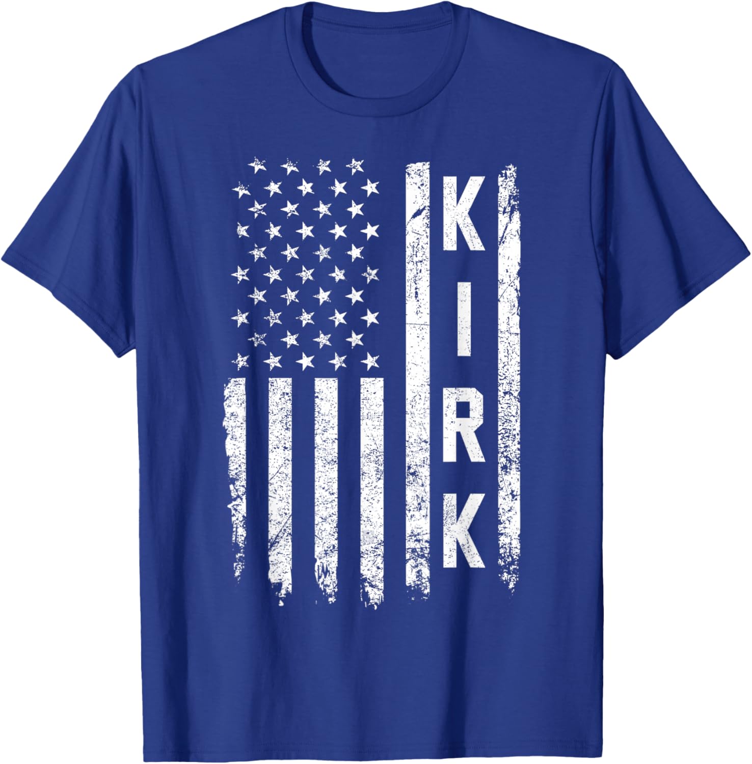 Retro Vintage Kirk US Flag T-Shirt
