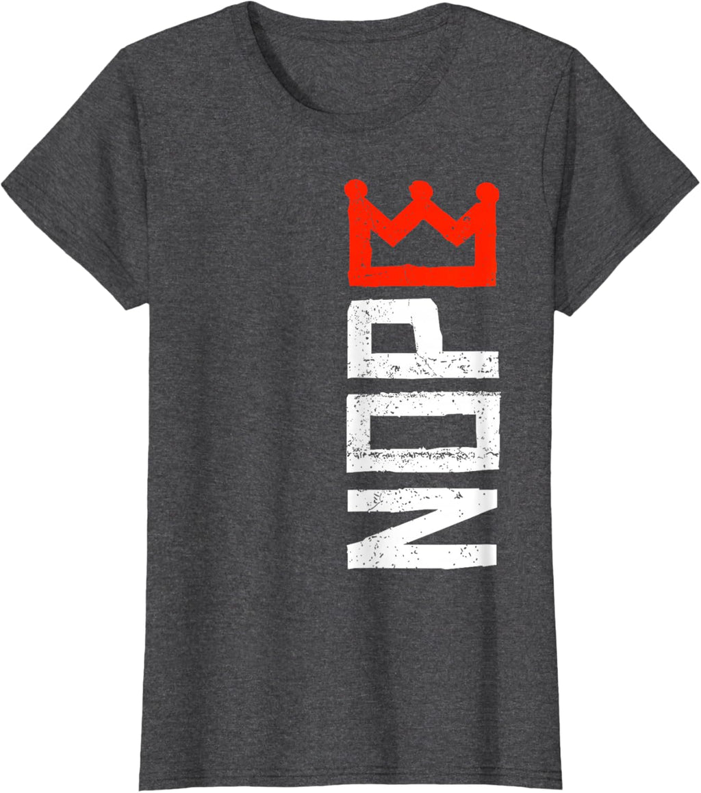 No Kings Protest Sign Vertical T-Shirt