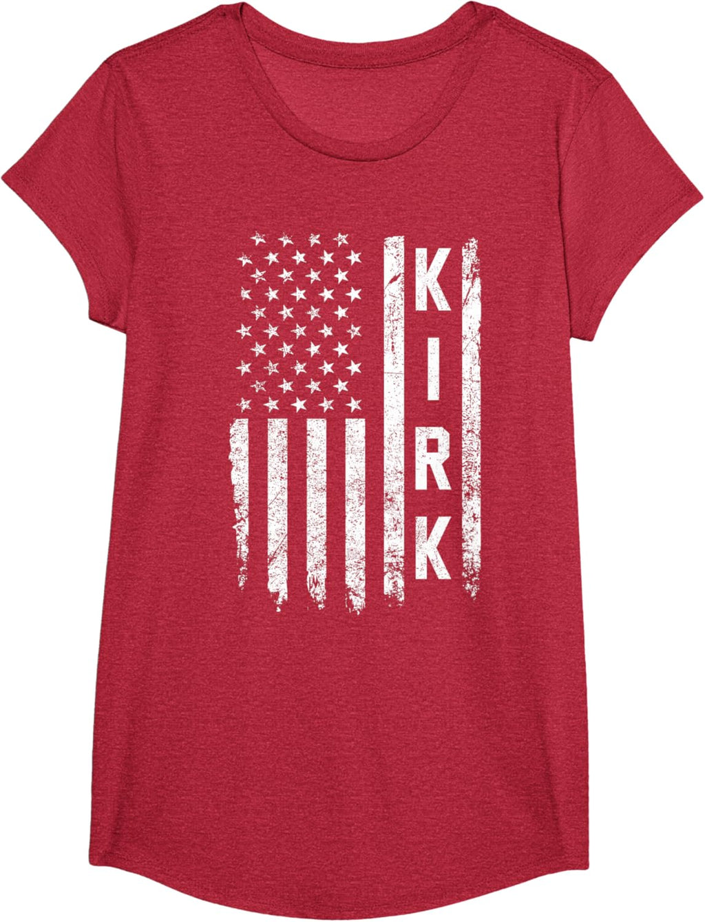 Retro Vintage Kirk US Flag T-Shirt