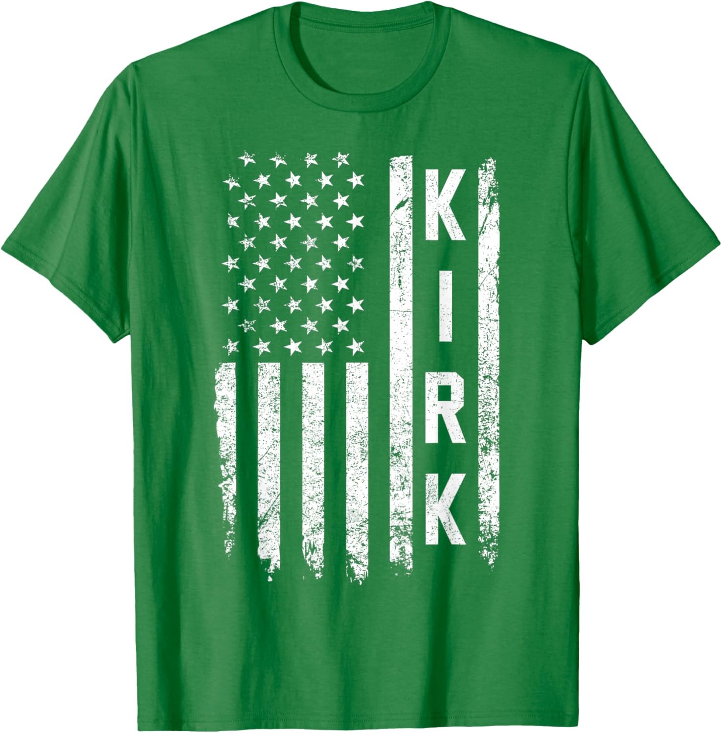 Retro Vintage Kirk US Flag T-Shirt