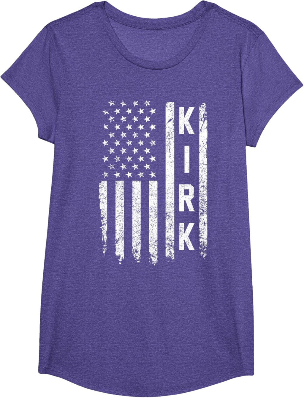 Retro Vintage Kirk US Flag T-Shirt