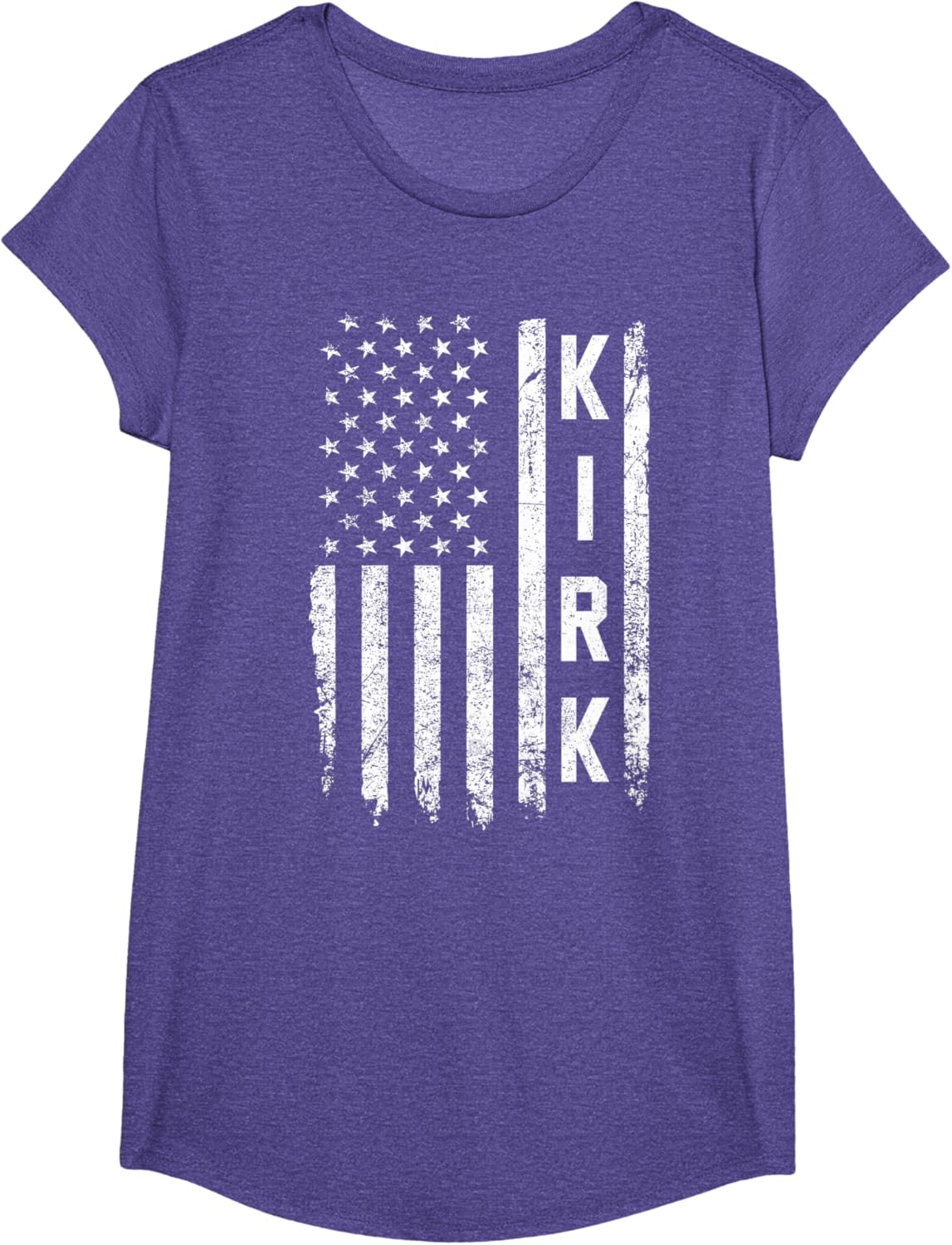 Retro Vintage Kirk US Flag T-Shirt