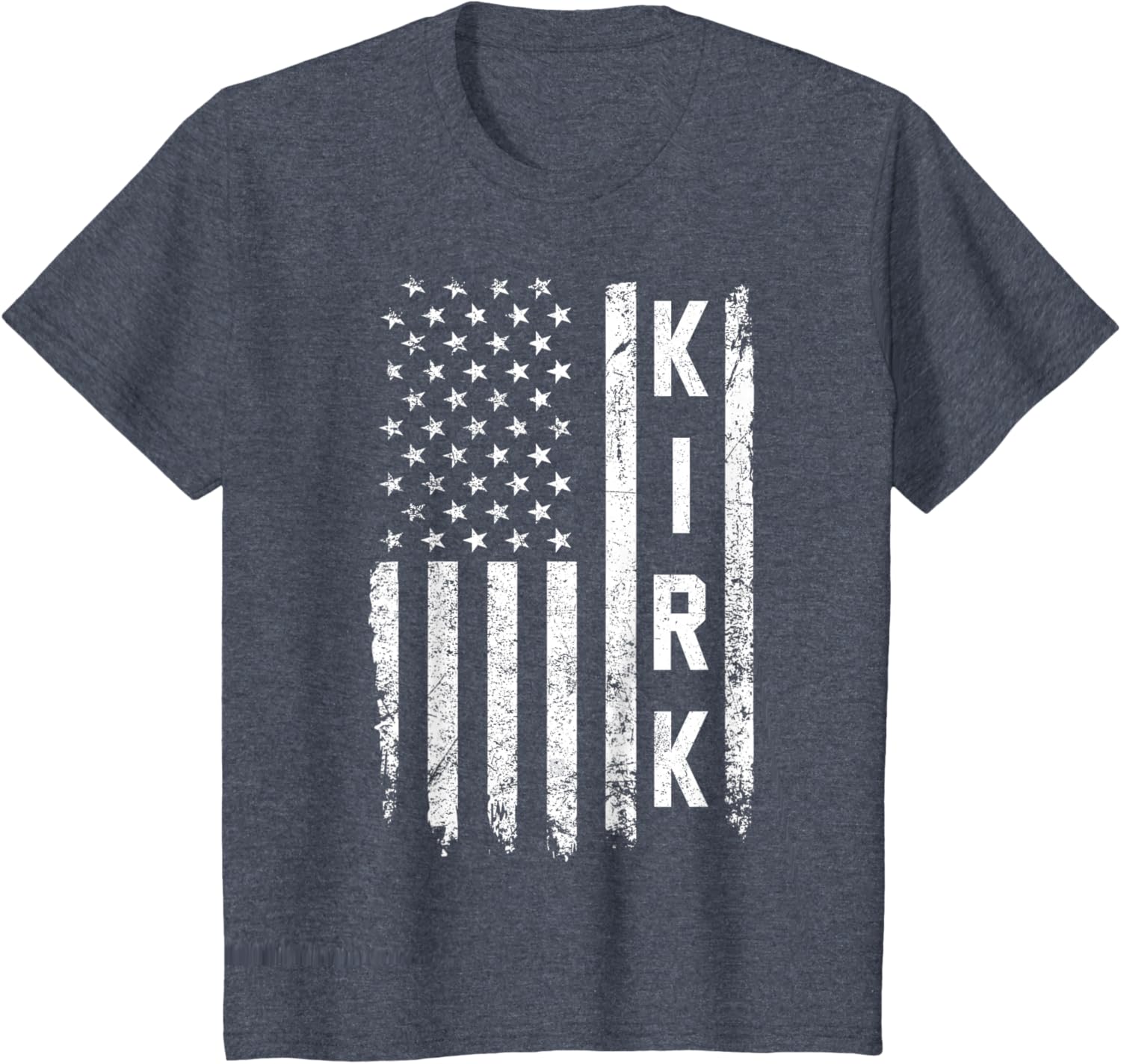 Retro Vintage Kirk US Flag T-Shirt