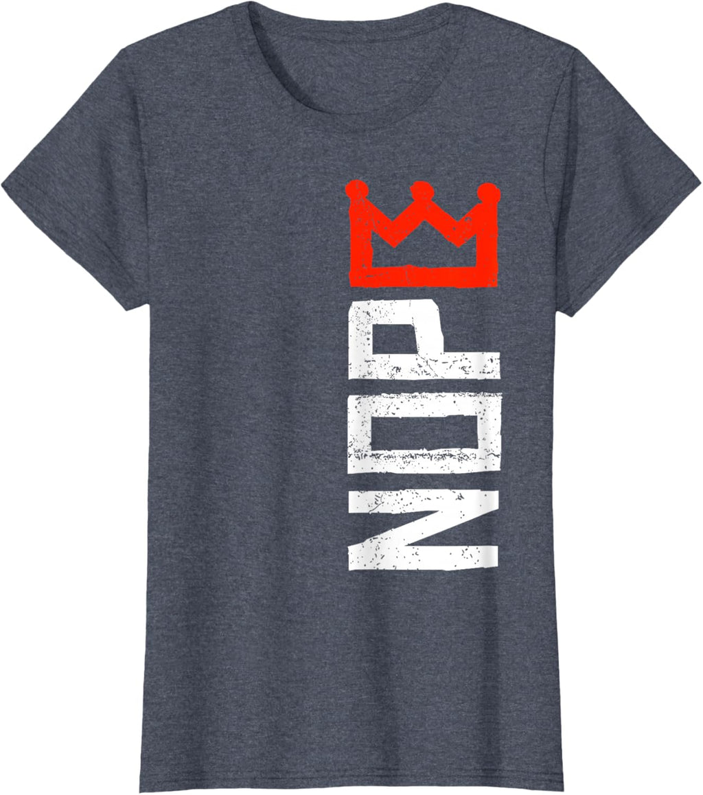 No Kings Protest Sign Vertical T-Shirt