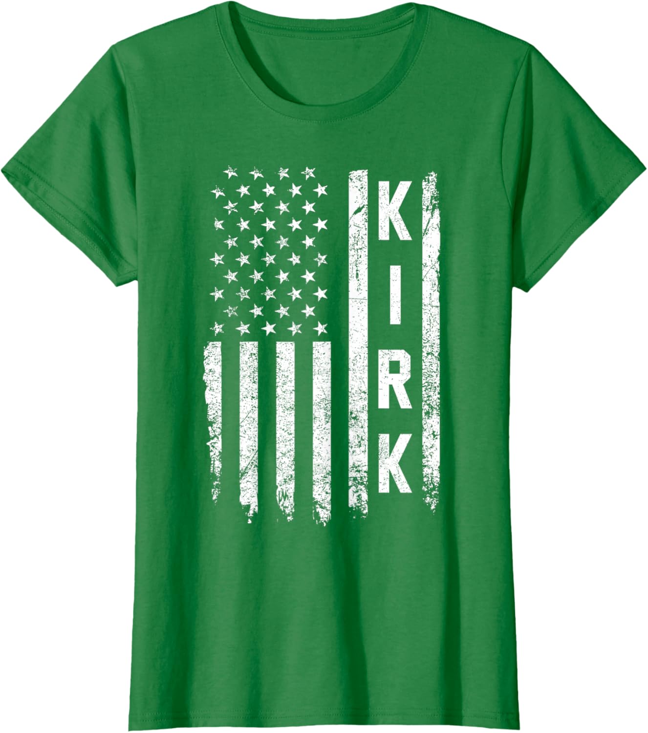 Retro Vintage Kirk US Flag T-Shirt