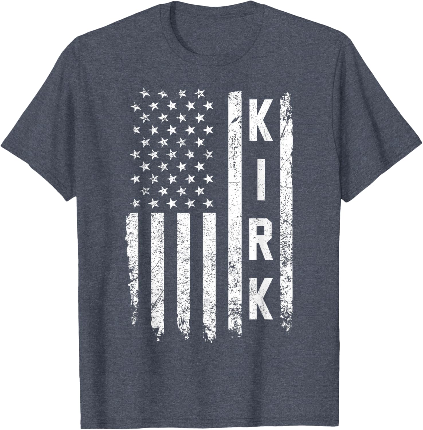 Retro Vintage Kirk US Flag T-Shirt