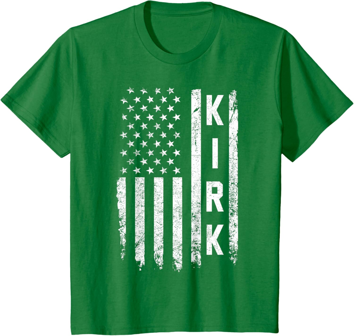 Retro Vintage Kirk US Flag T-Shirt