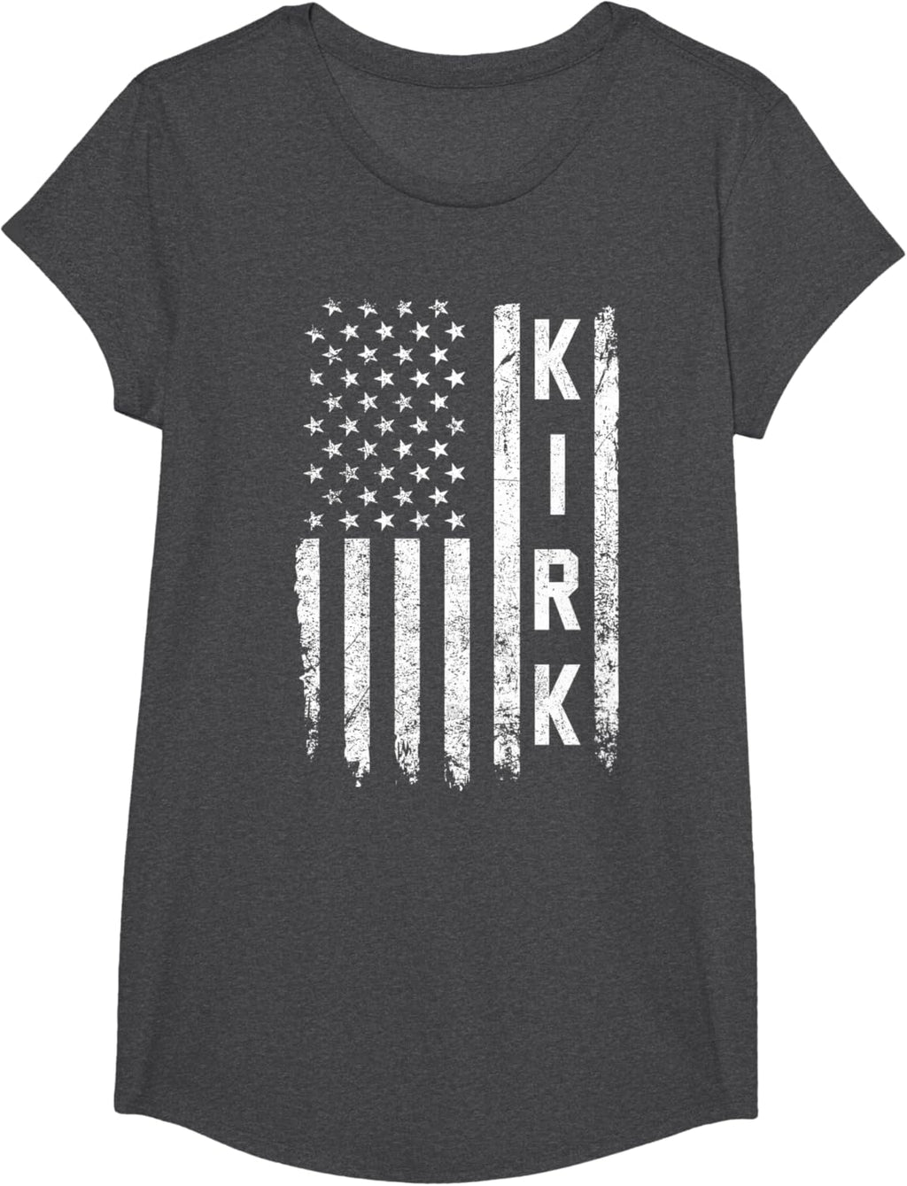 Retro Vintage Kirk US Flag T-Shirt